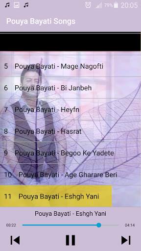 جديد بويا بياتي بدون اينترنيت - Pouya Bayati Songs screenshot 2