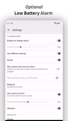 Full Battery Charge Alarm screenshot 14
