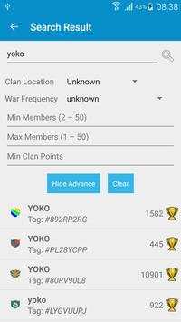 Clan Track for Clash of Clans screenshot 4