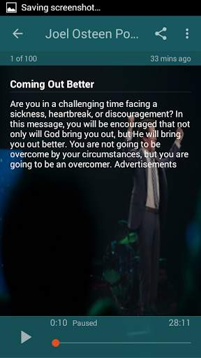 Joel Osteen Daily Devotionals स्क्रीनशॉट 5