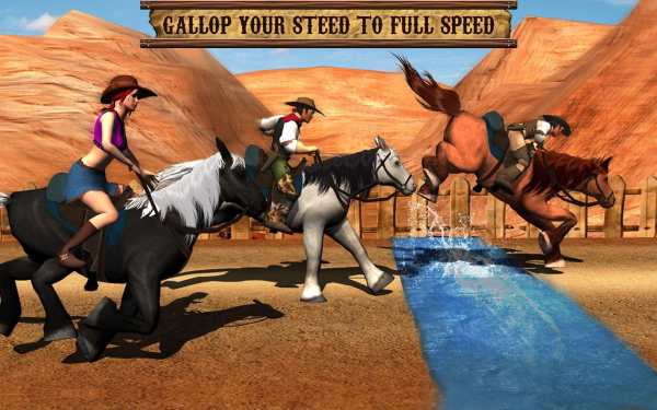 Texas Wild Horse Race 3D screenshot 7