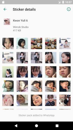 Wa Kwon Yuli Sticker for WAStickerApps screenshot 2