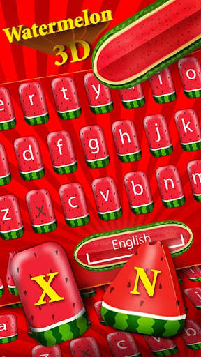 Watermelon Keyboard Theme स्क्रीनशॉट 3