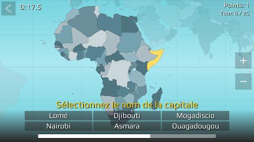 Carte du monde Quiz screenshot 3