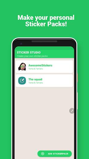 Sticker Maker Studio for WhatsApp screenshot 1