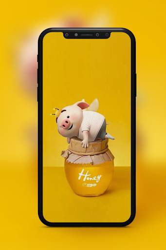Cute Pig Wallpaper screenshot 3