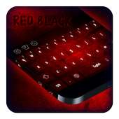 Red Black Keyboard on 9Apps