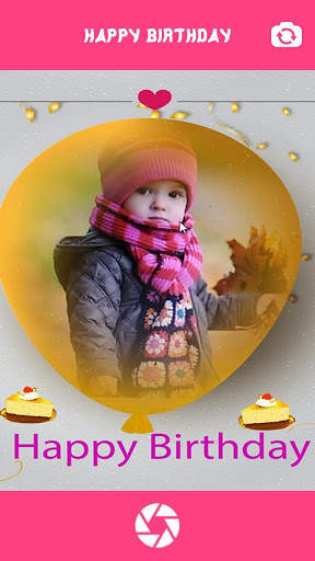 Happy Birthday Frame Camera screenshot 3