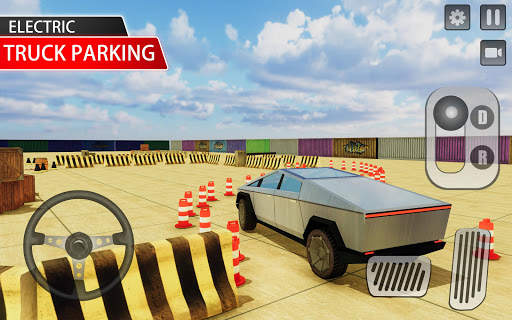 Cyber Pickup Truck Parking 3D screenshot 1