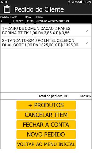PDV Mobile - www.gestaowebempresas.com screenshot 15