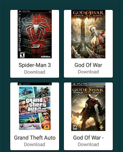 PSP PPSSPP Games screenshot 3