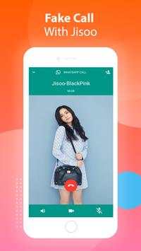 Fake Video Call Black Pink screenshot 4