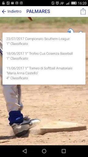 Napoli Baseball screenshot 5