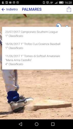 Napoli Baseball screenshot 5