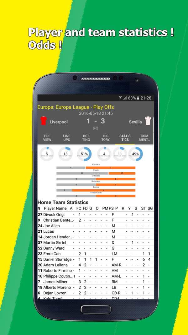 Soccer 724 Live Goal screenshot 5