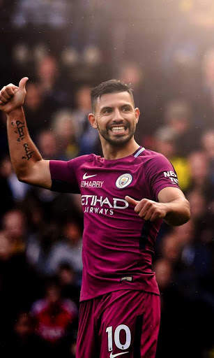 Sergio Aguero 4K Wallpaper screenshot 1