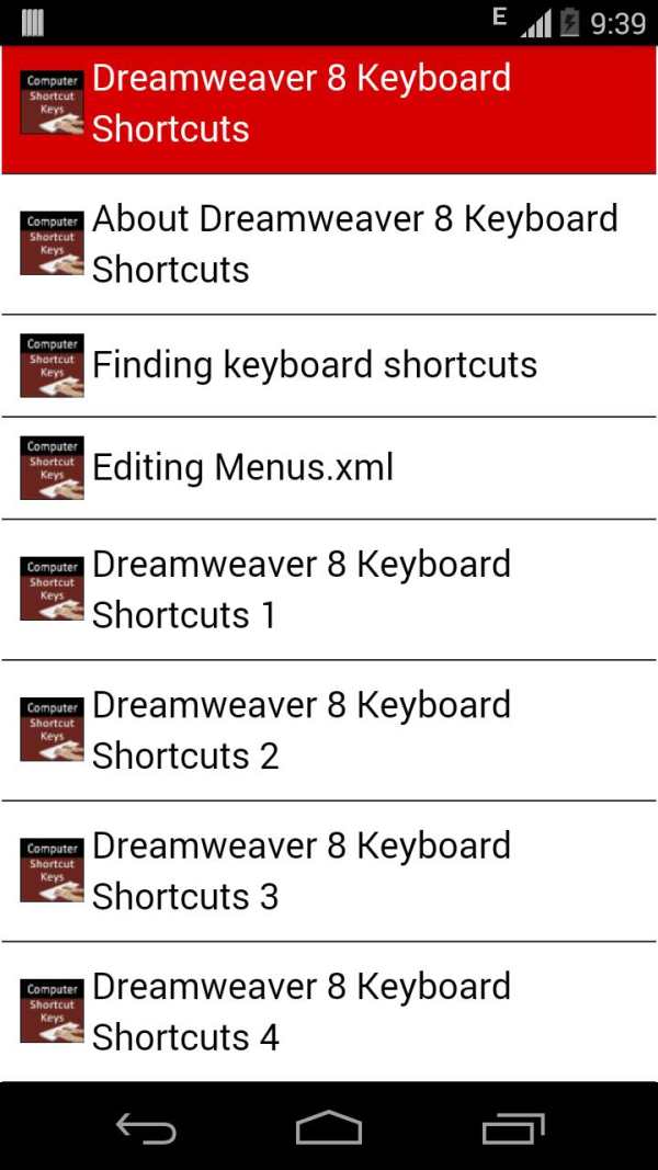 computer shortcuts screenshot 3