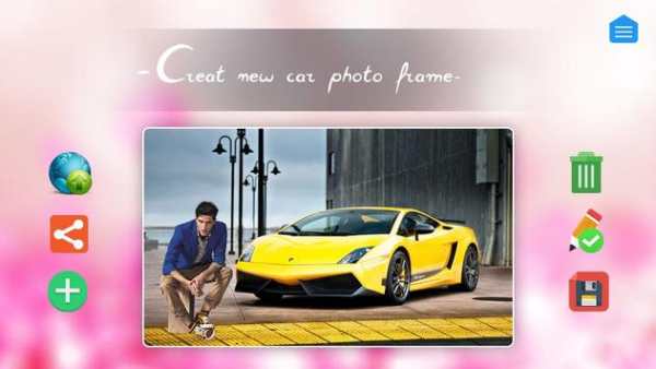 Car Photo Frame screenshot 2