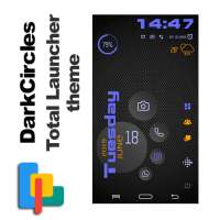 DarkCircles theme for Total Launcher