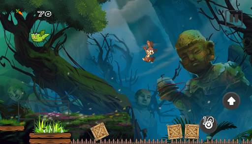 Temple Rabbit Run - bunny games for kids screenshot 1