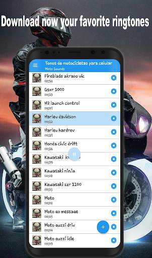 Motorcycle ringtones free screenshot 2