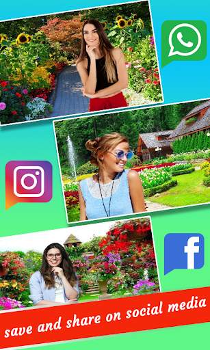 Garden Photo Maker : Garden Photo Frames Editor screenshot 4