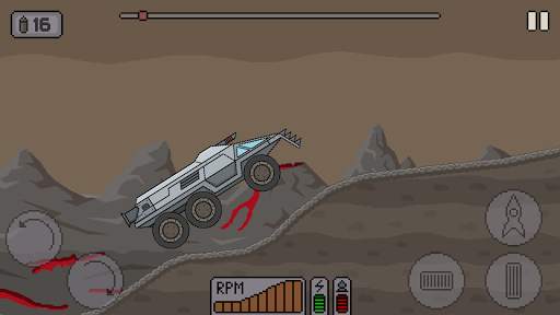 Death Rover: Space Zombie Race screenshot 5