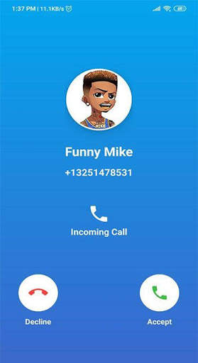FunnyMike Game Fake Call & Video screenshot 5