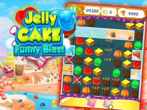 Jelly Cake Funny Blast screenshot 5