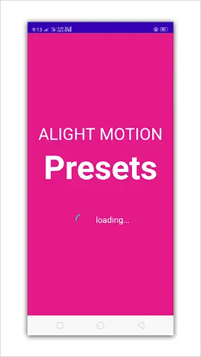 Presets for Alight Motion screenshot 1