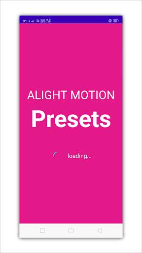 Presets for Alight Motion screenshot 1