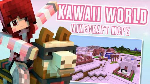 Kawaii World Minecraft MCPE screenshot 1