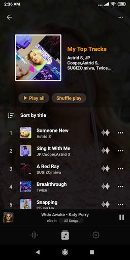 gaana lite_ Musicolet Music, player screenshot 6