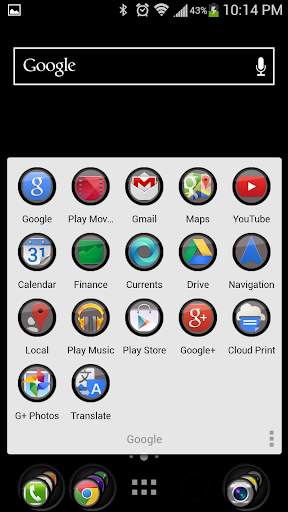 Black Theme Nova screenshot 4