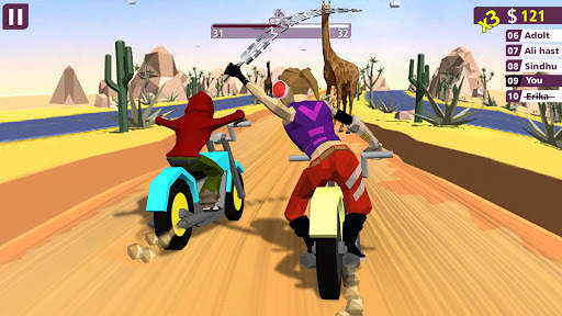 Boss Of Bike Racing - Motorcycle Bumper.io Race 3d screenshot 4