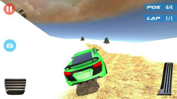 Speed Car Racing Snow Mountain screenshot 6