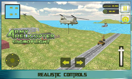 Army Helicopter Cargo Flight screenshot 1