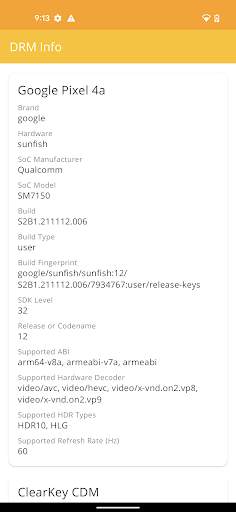 DRM Info screenshot 4