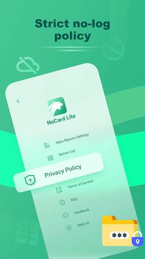 NoCard Lite - Security Proxy screenshot 5
