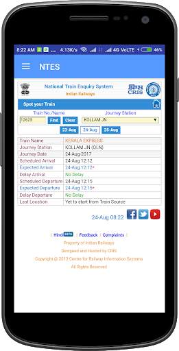 National Train Enquiry screenshot 3