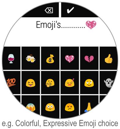 Smartwatch Keyboard for WEAR OS Smartwatches. screenshot 8