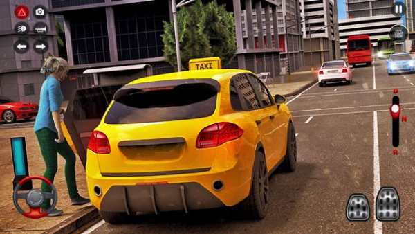 New York Taxi Driving Sim 3D screenshot 1