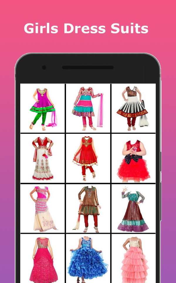 Girls Dress Photo Editor - Girls Dress Designs 2 تصوير الشاشة