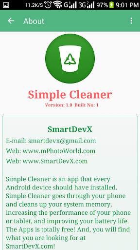 Free Simple Cleaner screenshot 5
