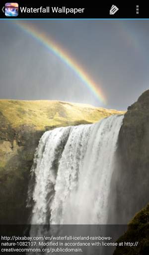 Waterfall Wallpaper screenshot 7