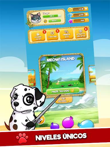 CUTE WARS PUZZLE BATTLE – Gatos vs Perros Match 3 screenshot 11