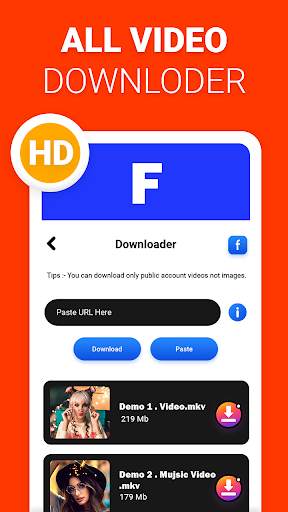 All Video Downloader screenshot 1
