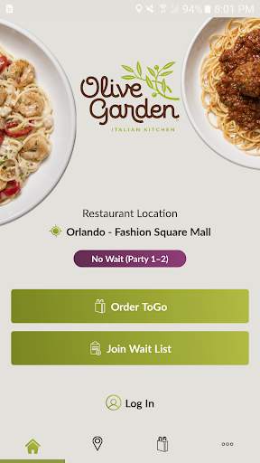 Olive Garden Italian Kitchen screenshot 1