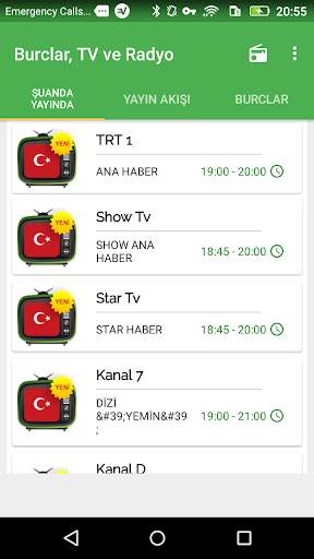 Canlı TV Mobil Radyo Burçlar screenshot 1