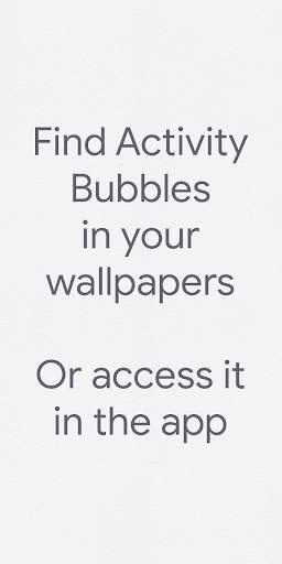 Activity Bubbles - A Digital Wellbeing Experiment 1 تصوير الشاشة